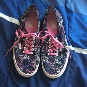 Hello kitty vans SOLD!